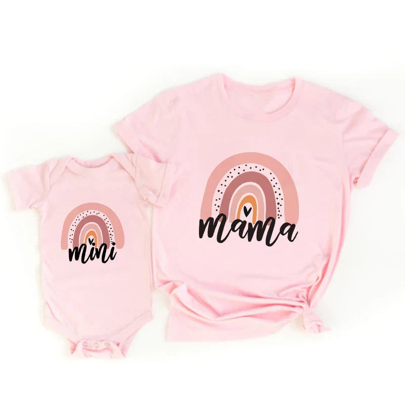 Mamma & Dotter Matchande Set – Tröja & Sparkdräkt