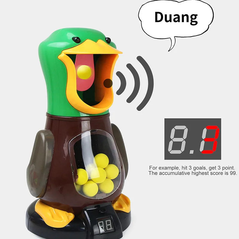 Duck Shooter Skjutspel – Interaktivt Spel med Poäng & Ljuseffekter