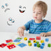 Montessori Kortspel – Banjul Ansiktsuttryck, Emotionell Utveckling, Trä, Ålder 3+
