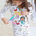 Kreativ Pyjamas Färgsättningsset för Barn – Designa och Personalisera Din Egen Sovoutfit!