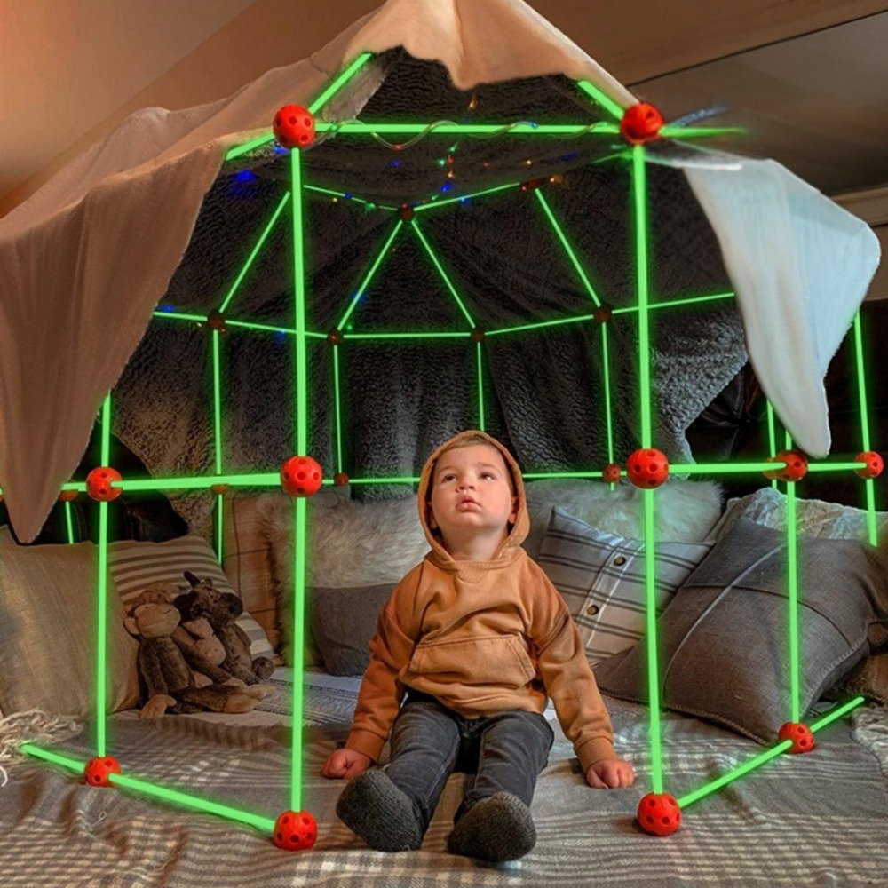 BuildMaster Kreativt Byggset för Barn – Pedagogisk Leksak 3+ År | Stimulerar Kreativitet & Logiskt Tänkande