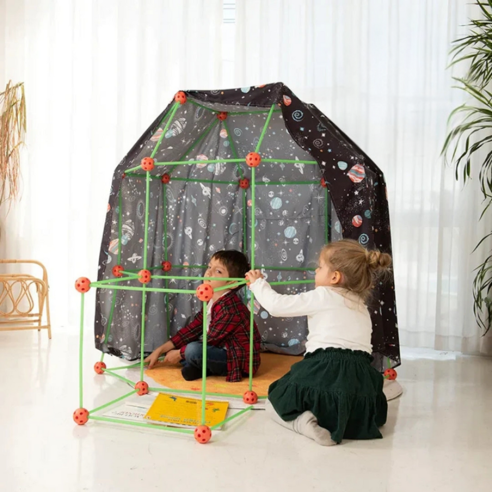 BuildMaster Kreativt Byggset för Barn – Pedagogisk Leksak 3+ År | Stimulerar Kreativitet & Logiskt Tänkande