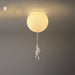 Barnrum taklampa med björnar och ballonger – stämningsfull belysning