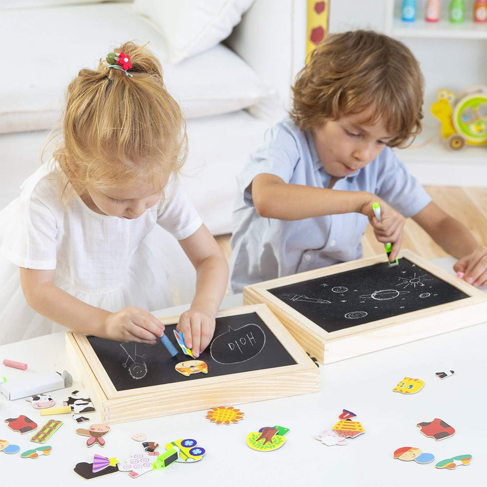 Magnetiskt Träritbord för Barn – Kreativt & Pedagogiskt Lekredskap från 3 År