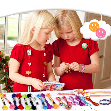 DIY Pysselset för Barn – Gör Dina Egna Armband & Nyckelringar 5+ År