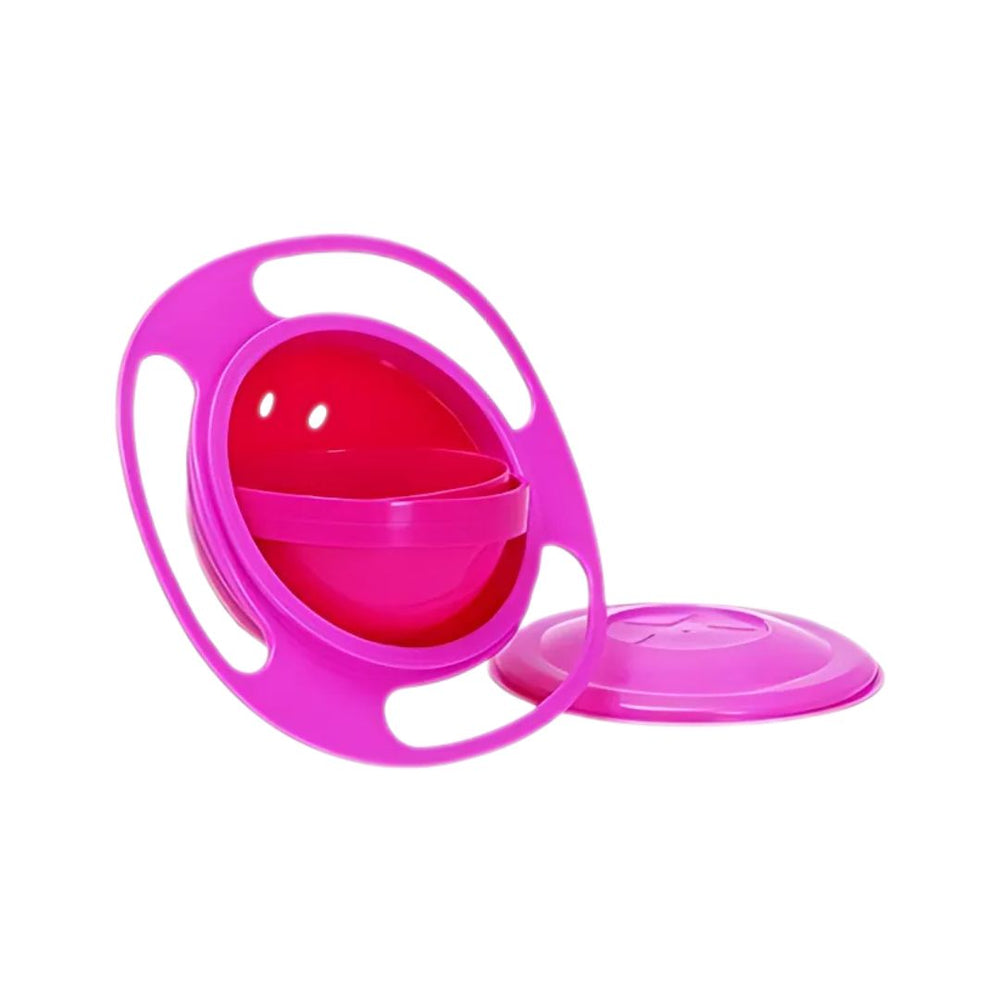Anti-spill Skål för Barn – 360° Roterande Skål BPA-fri | TinyTurn™