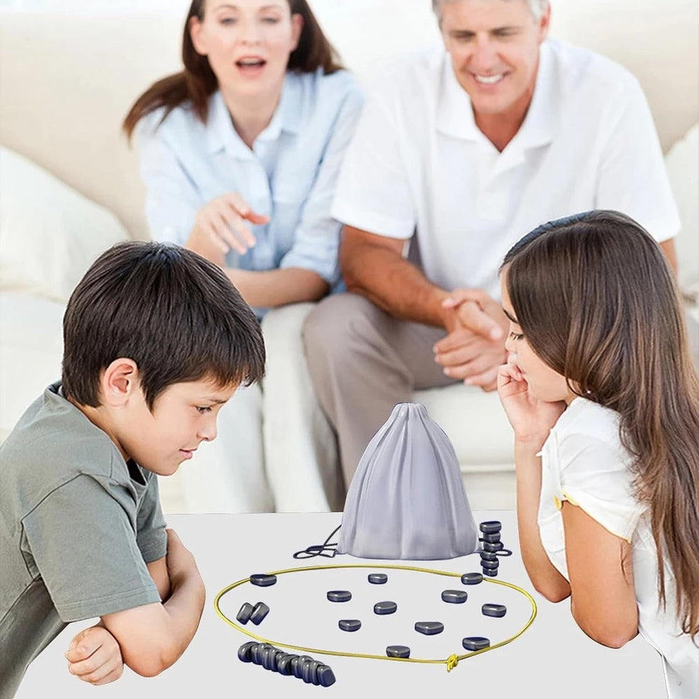 Magnetiskt Brädspel för Barn & Familjer – Strategispel från 6 År | Kompakt & Hållbart
