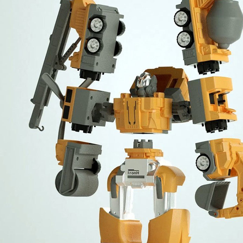 Magnetiskt byggleksak för barn – 26-delars kreativa fordon & robotar