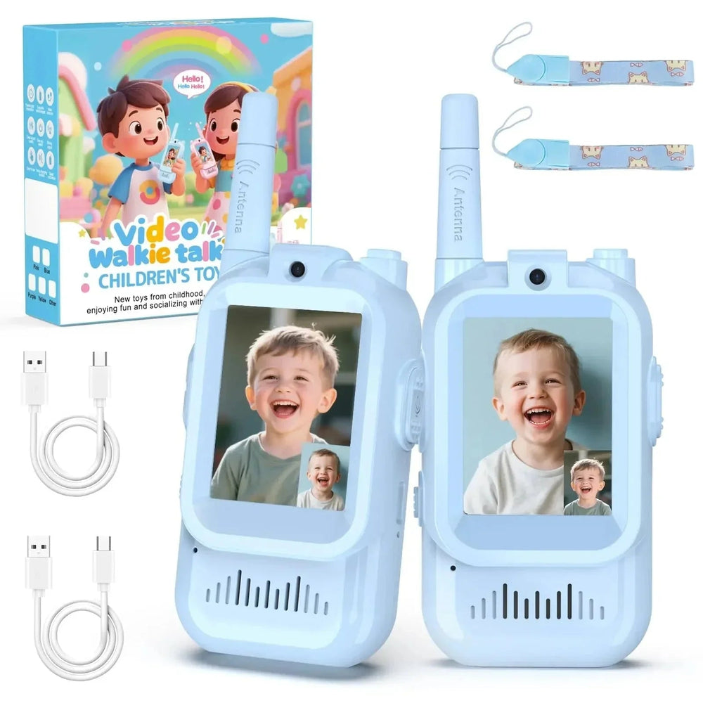 Video Walkie Talkie Barn med Skärm – 2-vägs Kommunikation