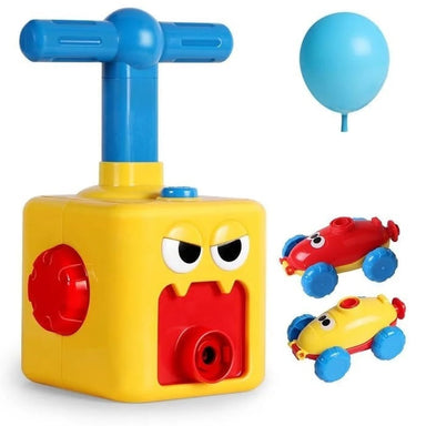 TurboPop Luftpumpande Leksaksbil – Pedagogisk och Snabb Lek för Barn 2+