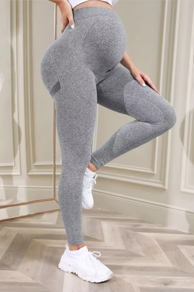 Gravidleggings – Komfort & Stöd med Hög Midja